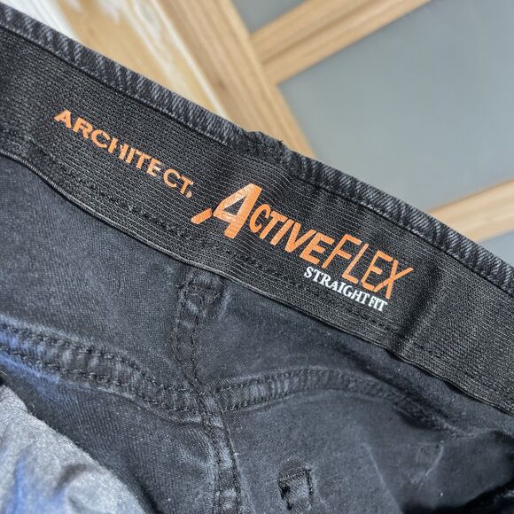 Architect Jeans Active Flex Straight Black Denim Size 14H - Picture 9 of 10